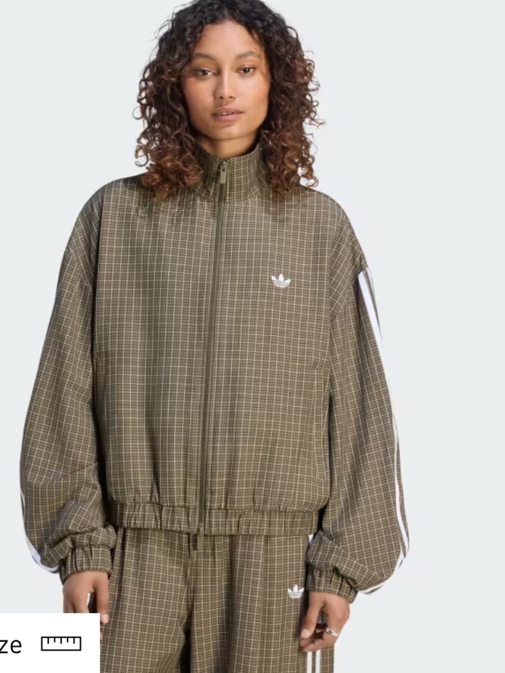 🆕 Adidas SOLD OUT! Checkered Loose Track Suit (M/L)